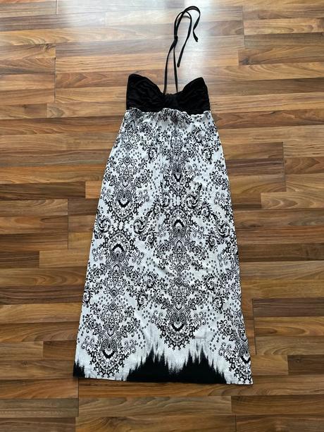 Černobílé letní maxišaty, vel xs-m, atmosphere, atmosphere,s