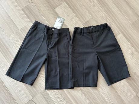 2x sváteční kraťasy, v. 134 h&m nové, h&m,134