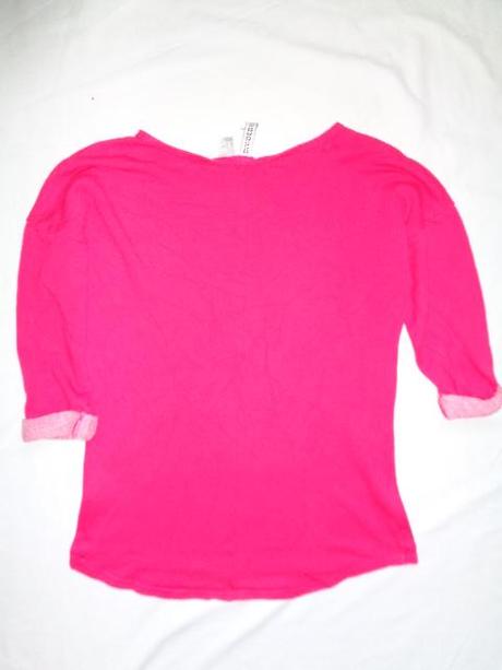 Luxusní sytě růžová mikina, terranova,s