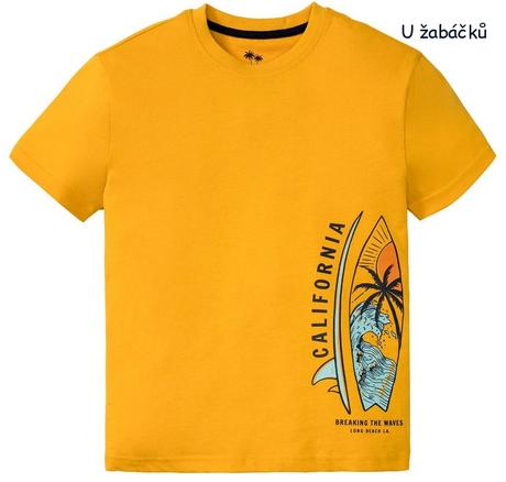 2-pack letní trička hořčicové + tmavé vel. 158/164, pepperts,158 / 164