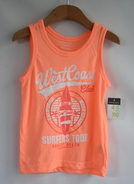 Tílko vel. 4 - 5 let, primark,110