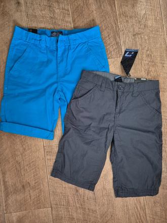 2x nové kraťasy vel. 146 c&a/dognose - viz popis, c&a,146