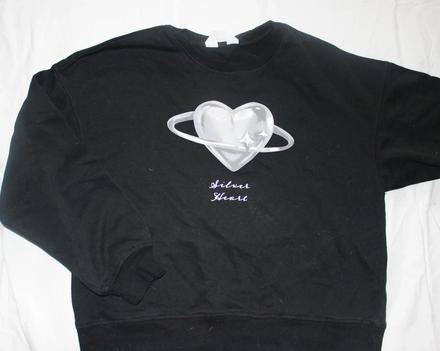 Vb175. mikina se srdíčkem 13 let, h&m,158