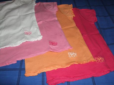 4 ks tričká - cena spolu, cherokee,80