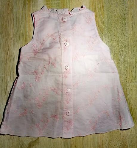 Bavlněný letní komplet šatičky a body, 68