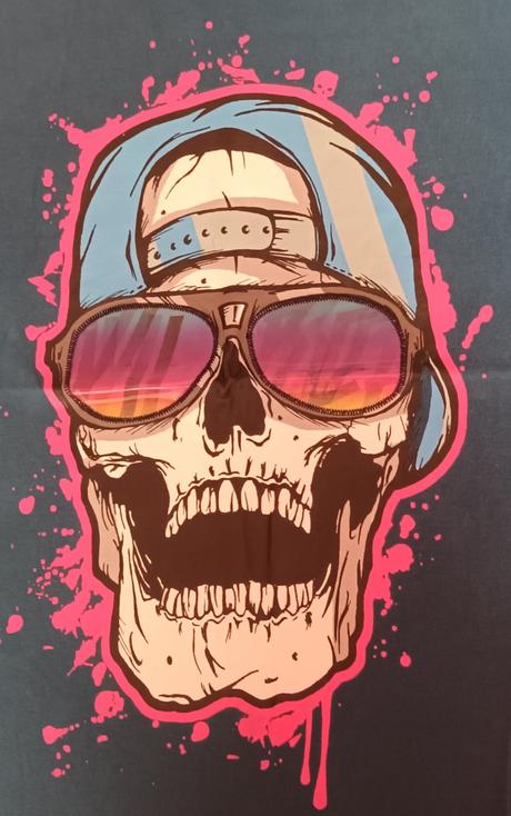 Chlapecké triko s lebkou krátký rukáv f&f, f&f,164