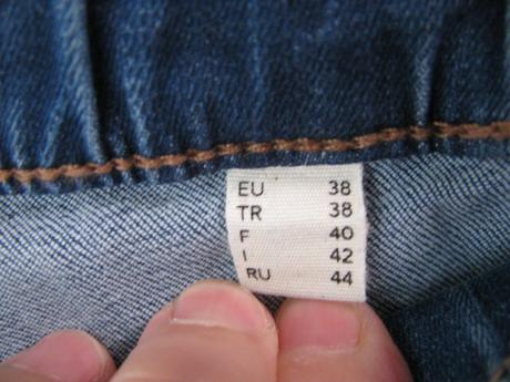 Strečové dámské džíny, slim fit, tchibo,38