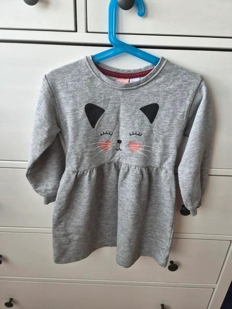 Mikinové šaty lupilu, vel. 98/104, lupilu,98