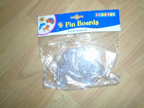 Korálky zažehlovací podložky 4ks,