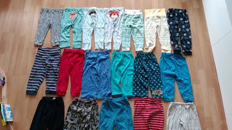 Pyžamové kalhoty, slabé tepláky,tepláčky,vel 92-98, 92