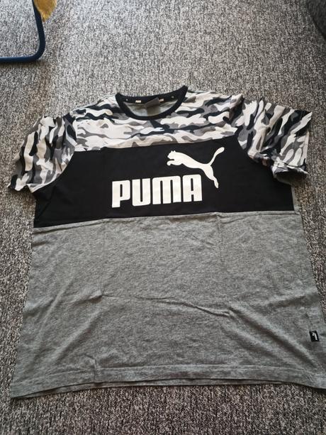 Maskáčové triko, puma,xl