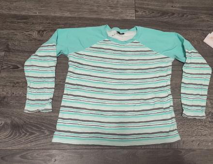 Zelenkavé tričko s dlouhým, 122