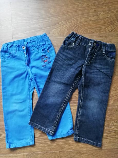 2 x kalhoty vel. 92, lupilu,92