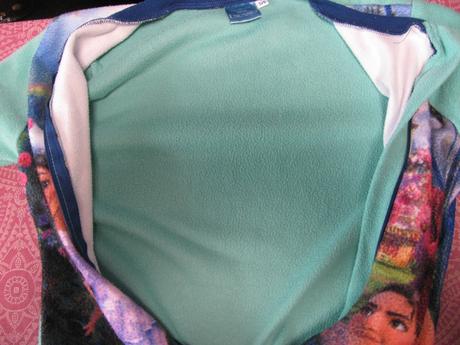 Dívčí fleecový overal na spaní encanto, disney,116