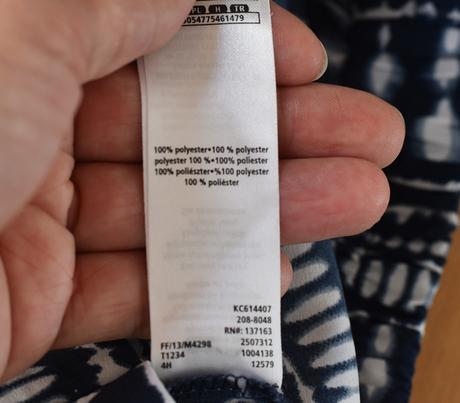 Kalhoty vel. 18 - 24 m, f&f,92