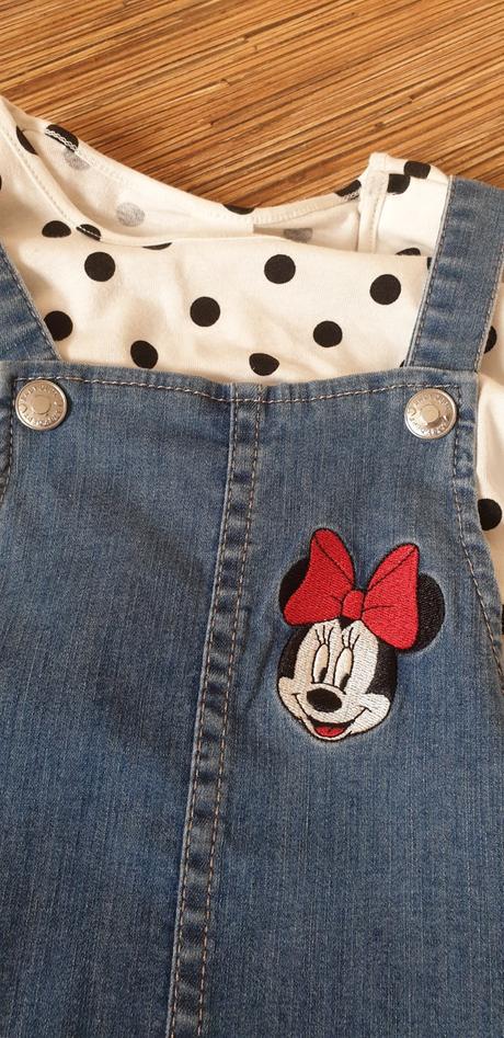 Riflové šaty minnie, h&m,92