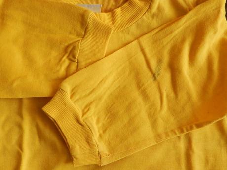 Triko dlouhý rukáv žluté, 74