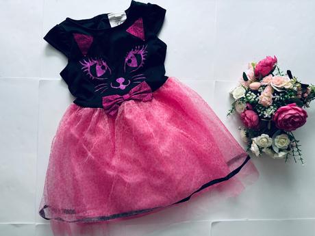 An25/ krásná kočička šaty - v.3/4 roky, 