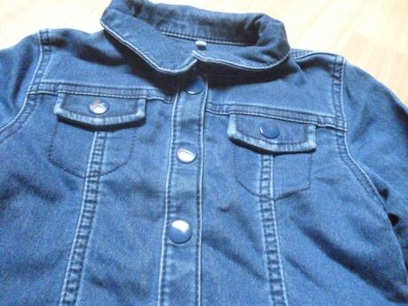 Elastická riflová bunda 3-4 m-s, marks & spencer,104