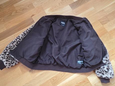 Kožešinova kratka bunda zara divčí, zara,140