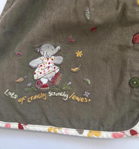 Manžestrové šatičky -v.3/6 m., mothercare,68