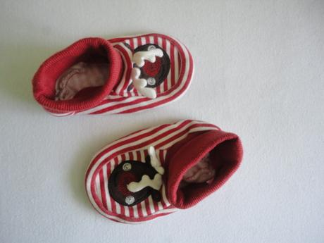 Protiskluzové bačkůrky/ponožky vel. 17, 17