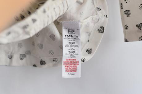 Tričko vel. 12 - 18 m, f&f,86