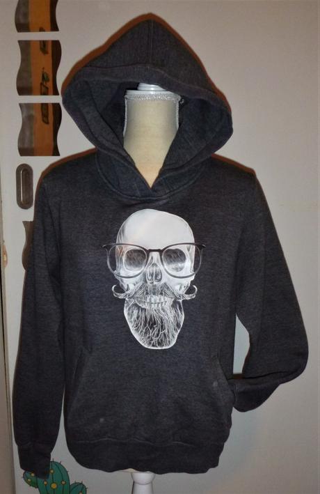 Mikina - vel.m-l s kapucí a klokankou, 170