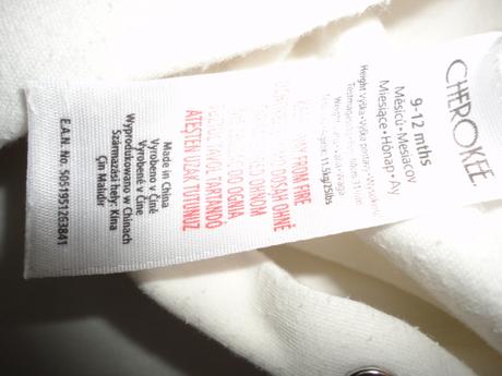 Spací overálek cherokee, vel. 6-9 měsíců, cherokee,74