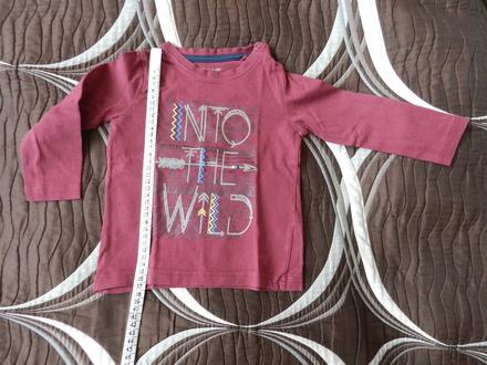 Triko dlouhý rukáv indiánské, lupilu,92