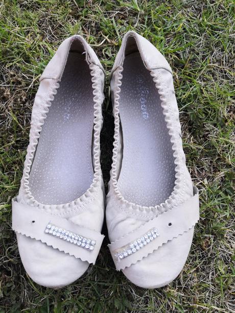 Béžové boty & balerinky giova vel. 34, 34