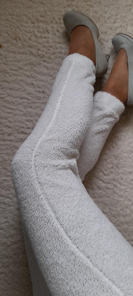 Plyšové ležérní kalhoty s roztomilým detailem, new yorker,s