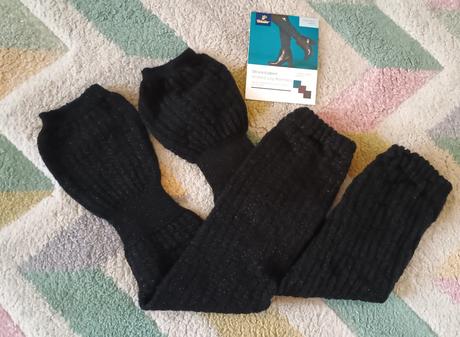 Pletené hřejivé měkkoučké návleky tchibo -vel. uni, tchibo