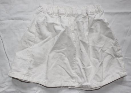 Op397. béžová manšestrová sukně 4-5 let, cherokee,110