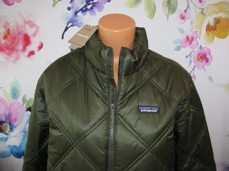 Dámská přechodná khaki prošívaná parka patagonia, l