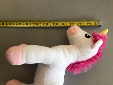 Plyšový jednorožec kabelka taška simba růžová duha, 