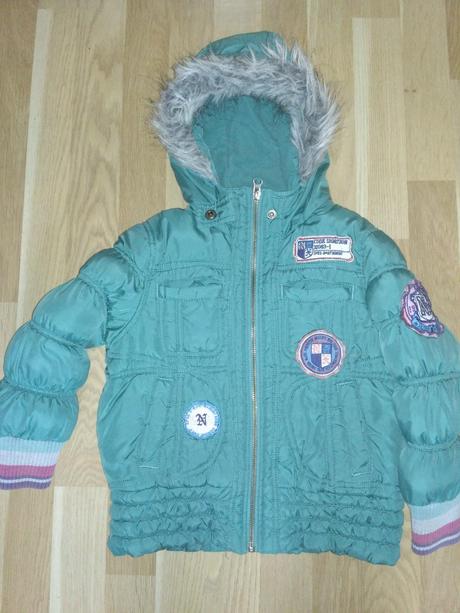 Zimní bunda s nášivky, next,116