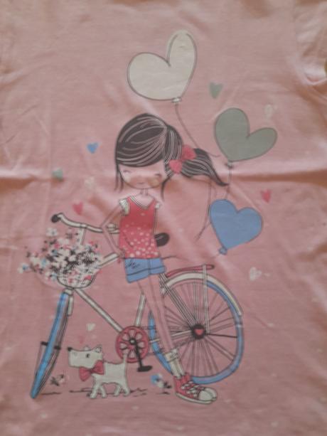 7x tričko, krátký rukáv, vel 122/128, 122