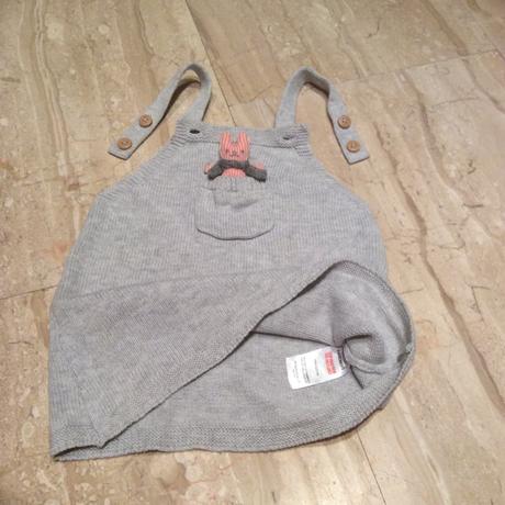 Pletené šatičky s medvídkem zn. matalan, matalan,68