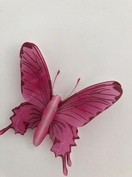 Dekorace motylu do detskeho pokojicku na zed,skrin, 