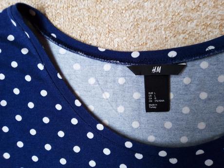 Tričko zn."h&m" vel."l", h&m,l