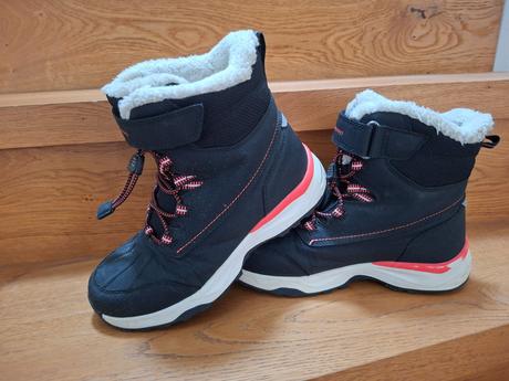 Alpine pro zimní zateplené nepromokavé boty č.34, alpine pro,34