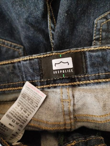 Džíny skinny zn. 883 police vel.134, 134