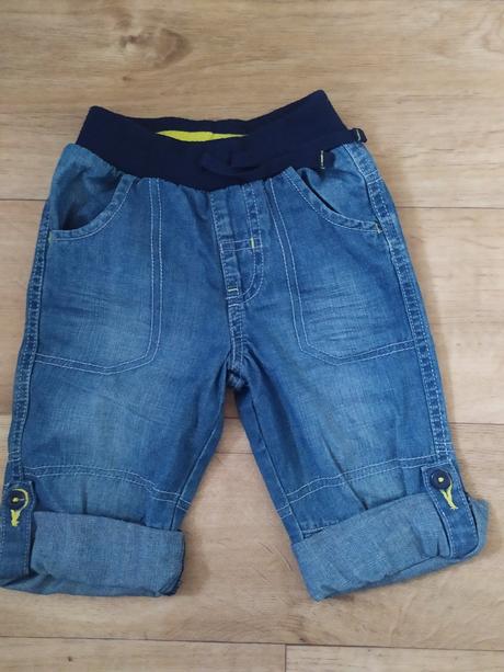 Riflové kalhoty / tříčtvrťáky, george,86