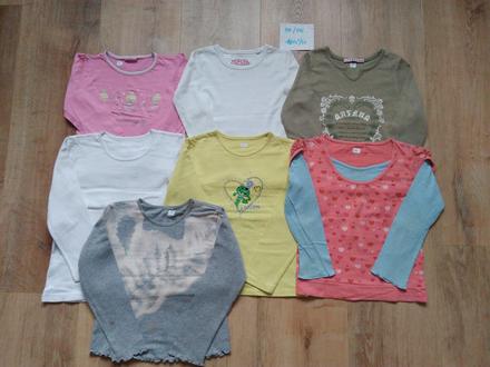 7 x tričko, next atd,vel 110/116, next,116