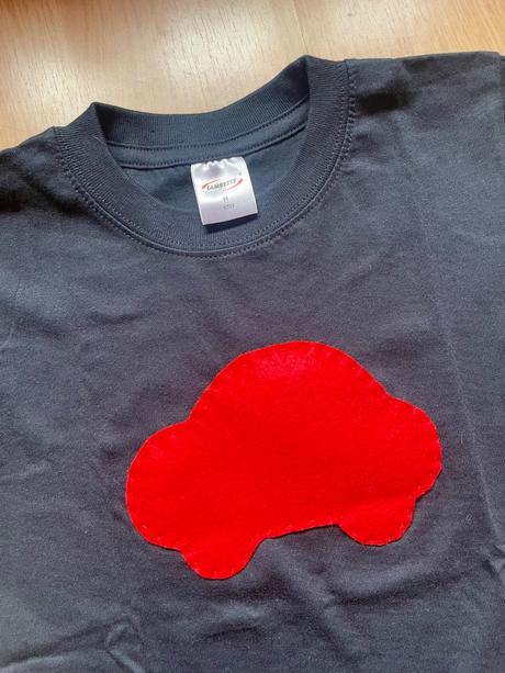 Pískací trička - handmade, 110 / 128 / 140 / 152