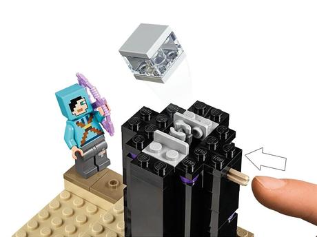 Lego minecraft 21151 souboj ve světě end, 