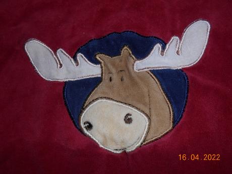 Teplé triko/mikina se sobem, lupilu,98