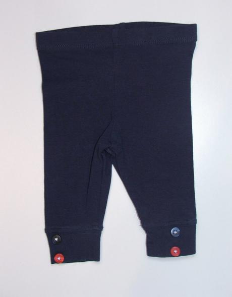 K253 modré legíny / tepláčky vel. 62, tu,62