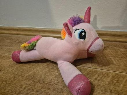 Plyšový jednorožec 28 cm,